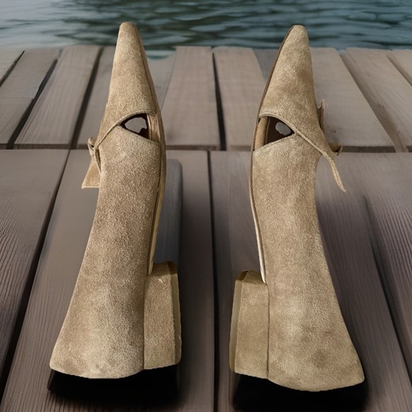 Cole Haan Viola Skimmer Loafer 7.5 Light Brown - Picture 4 of 6